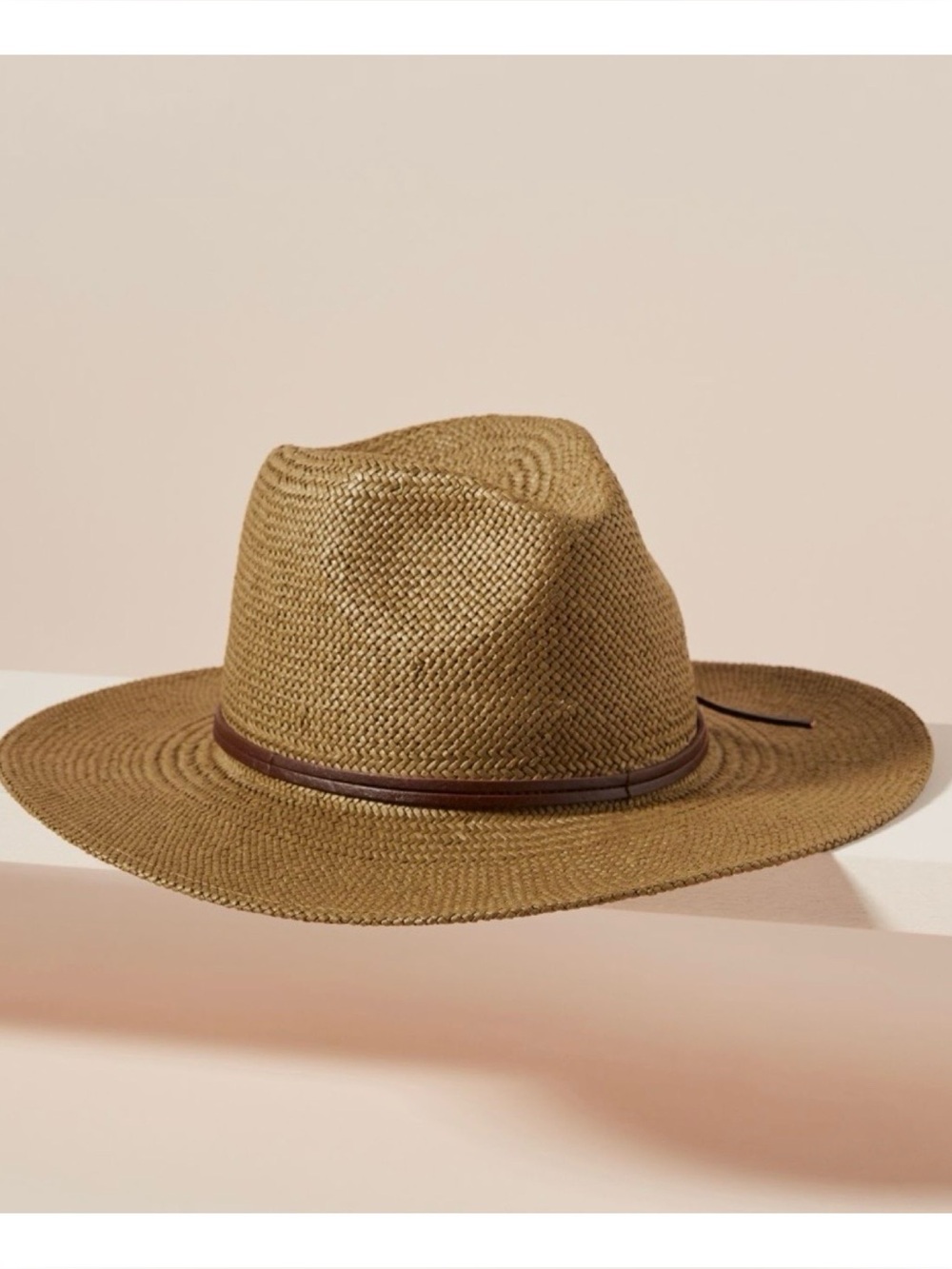NWOT Anthropologie Frye Weston Trimmed Rancher In Dark Tan One Size
